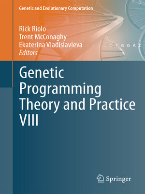 cover image of Genetic Programming Theory and Practice VIII